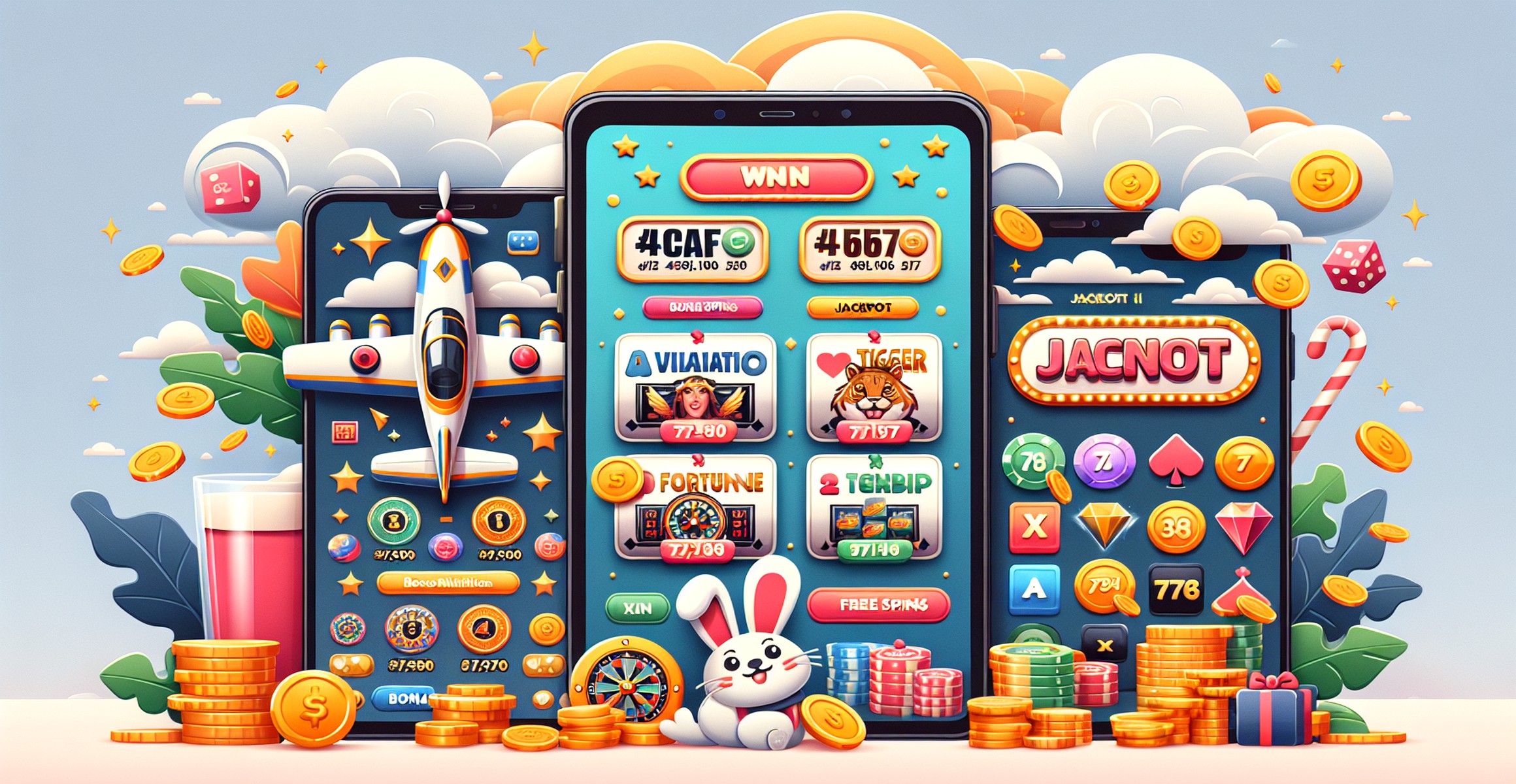 Fortune Rabbit Slots - Exciting game adventure at Megapari